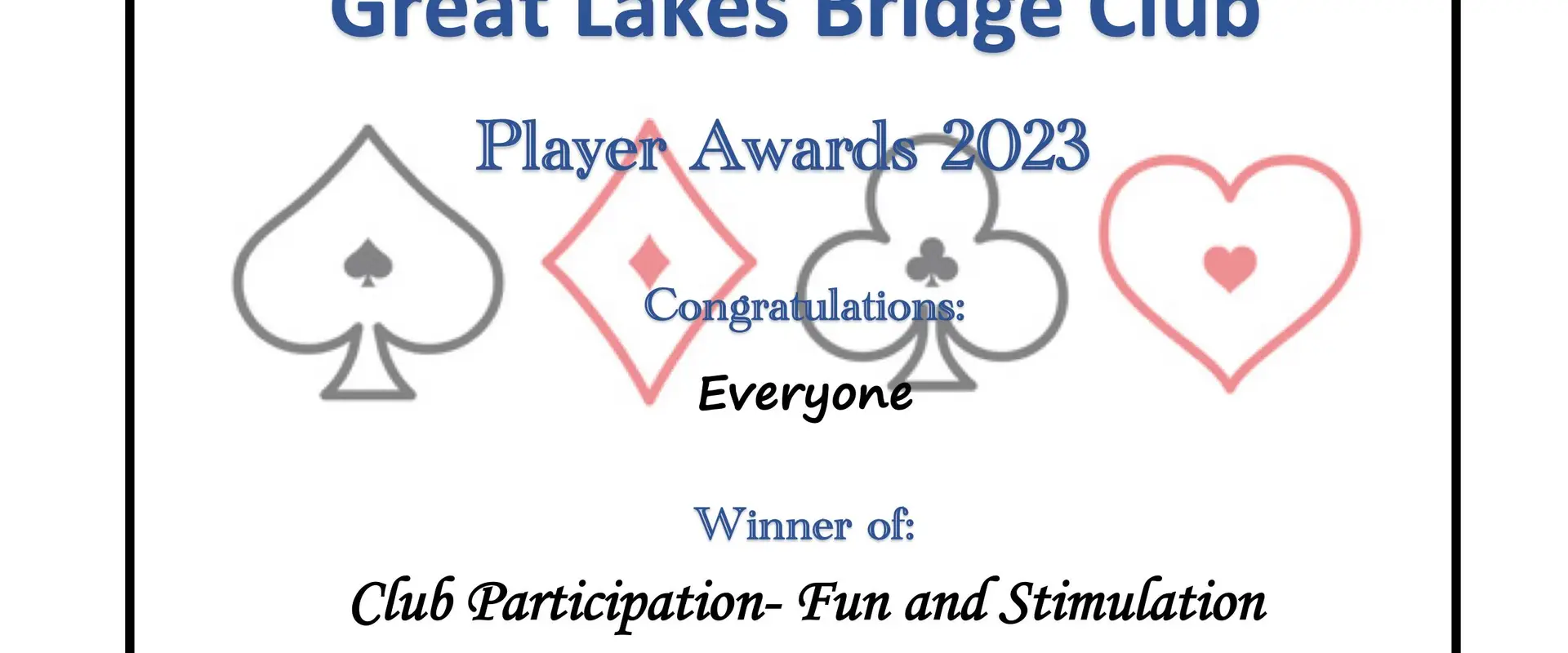 Great Lakes Bridge Club