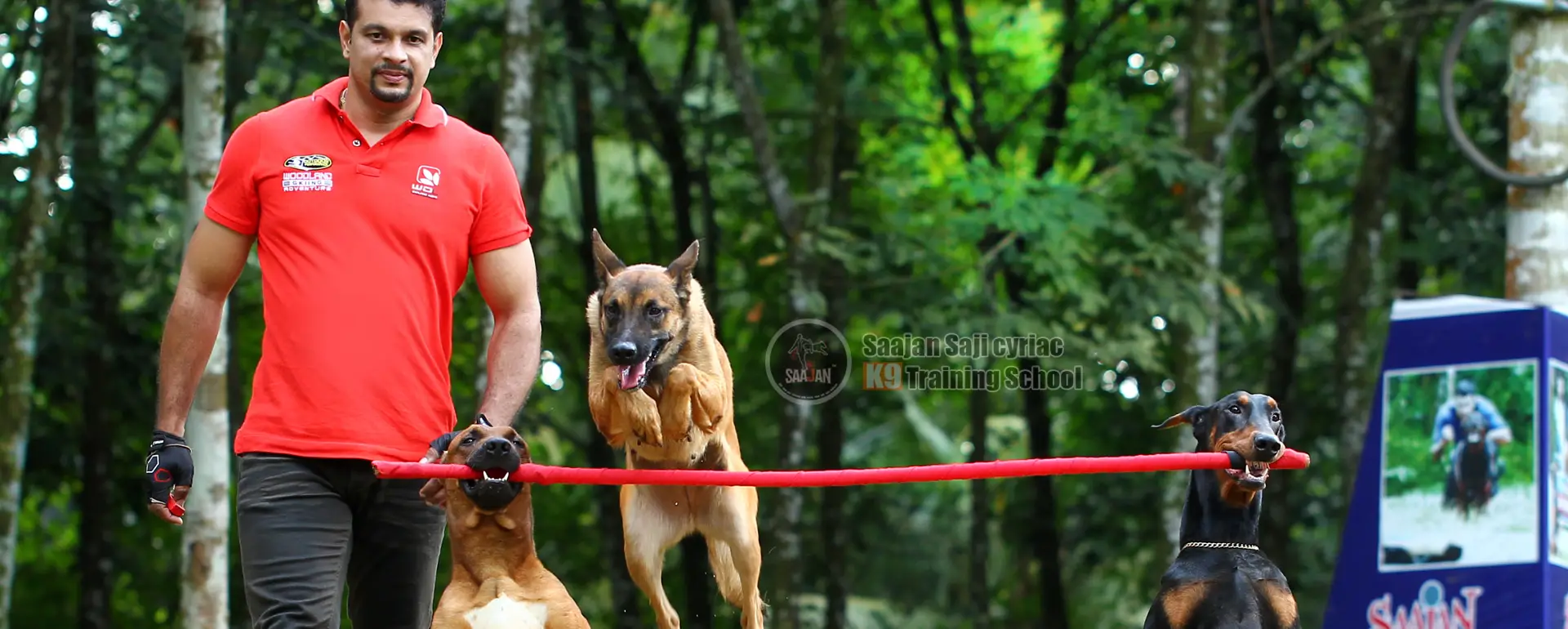 Saajan Saji Cyriac K9 Training School