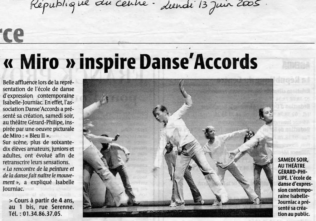 Dance School Contemporaine I.journiac