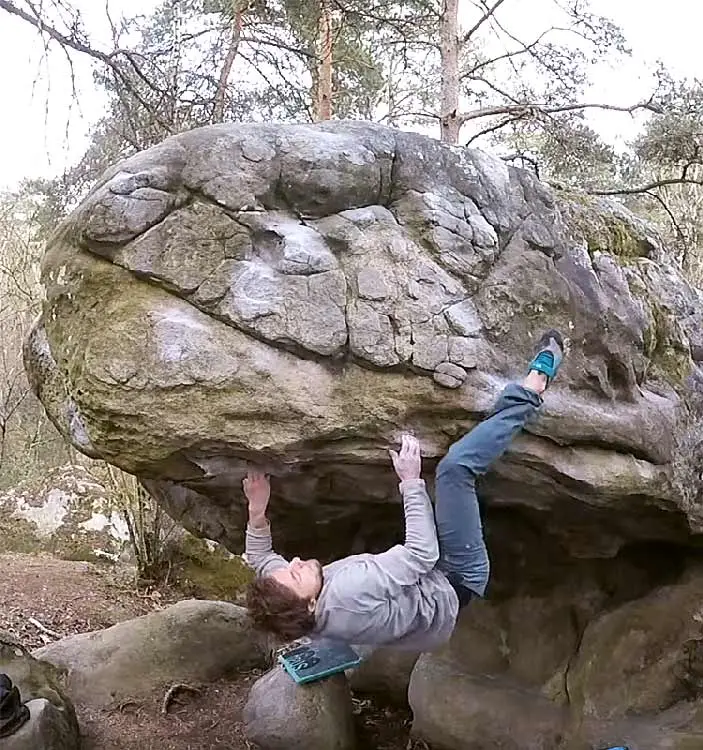 Arthur Plaut - Course Climbing Fontainebleau