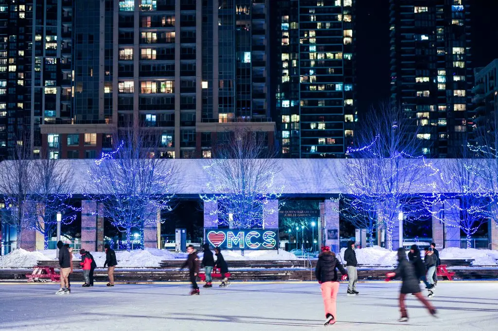 Celebration Square Ice Skating Rink