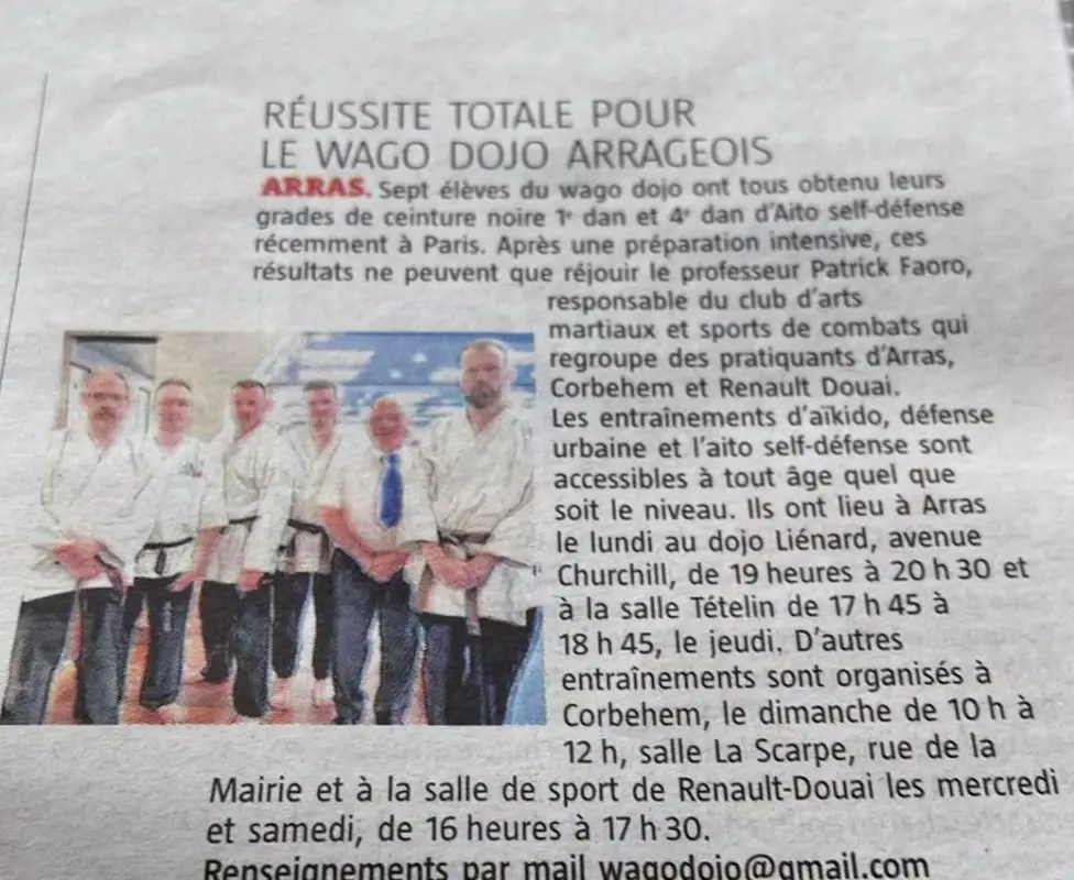 Wago Dojo Arras
