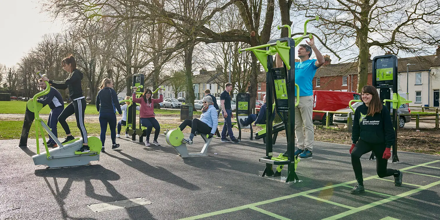Bells Gardens Outdoor Gym