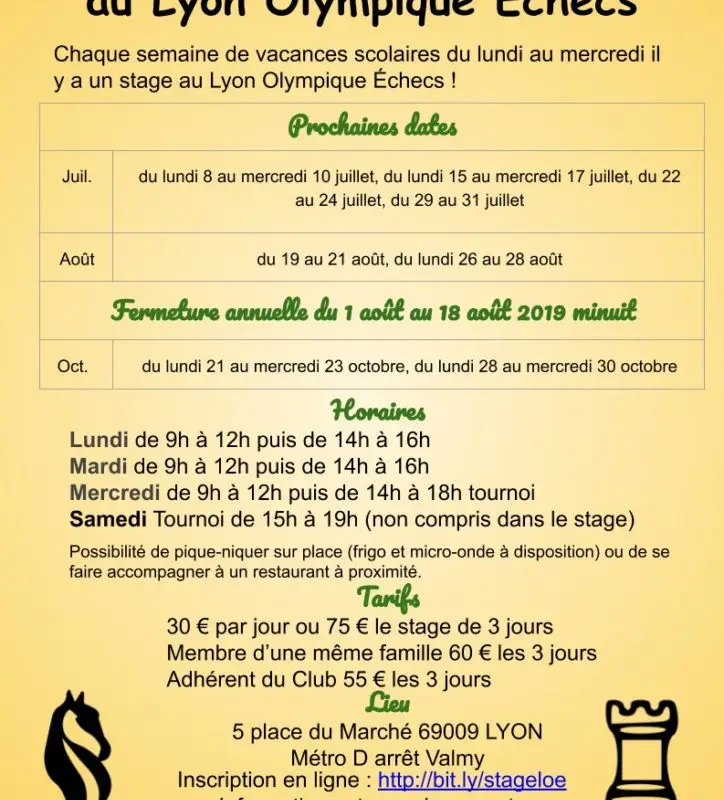 Lyon Olympic Chess