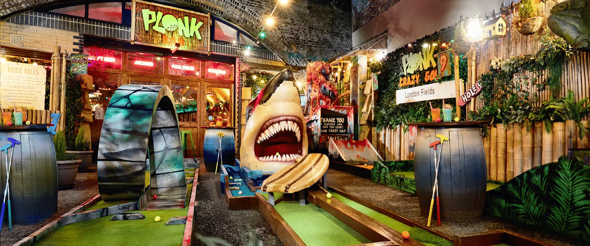 Plonk Crazy Golf - Camden Market