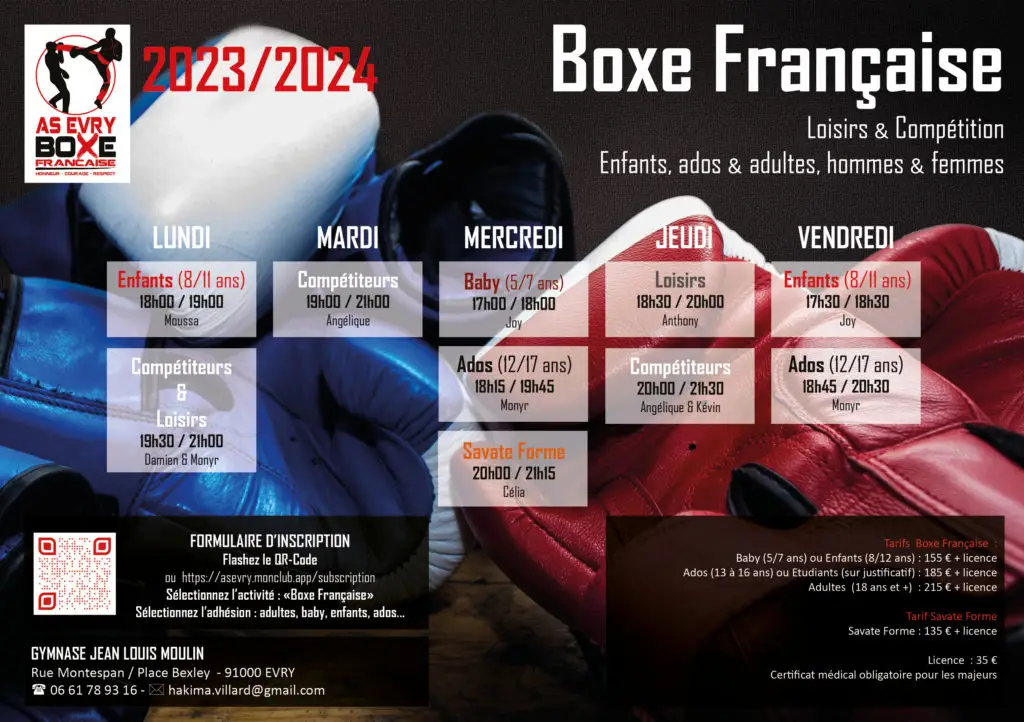 As Evry Boxe Francaise