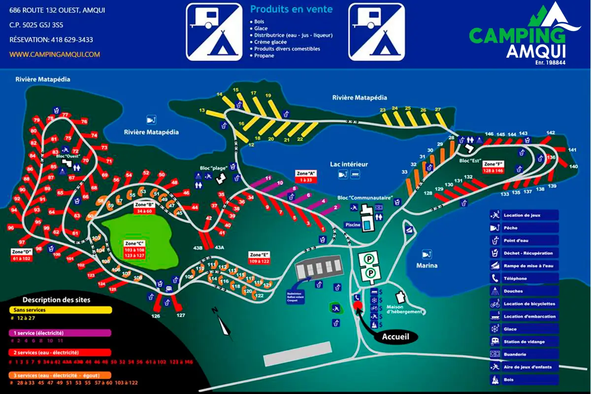 Camping d'Amqui