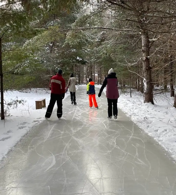 Patinage en fort