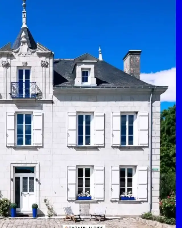 Casa Mila - Chambres d'Hôtes raffinées vue Loire et piscine