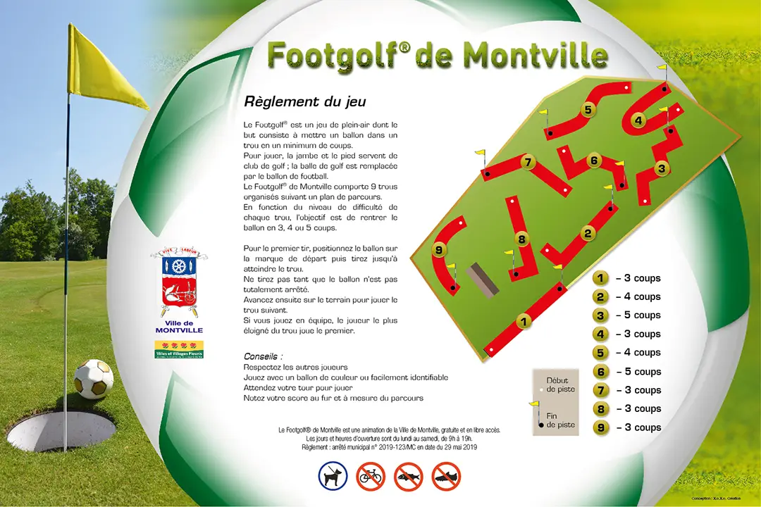 Footgolf de Montville (de juin à octobre)