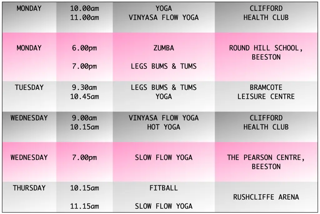 Beeston Fitness with Sally Roebuck