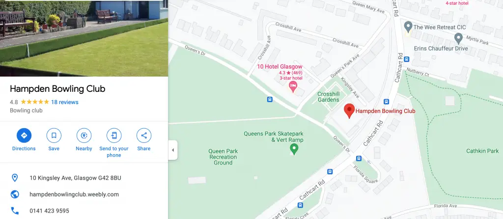Hampden Bowling Club