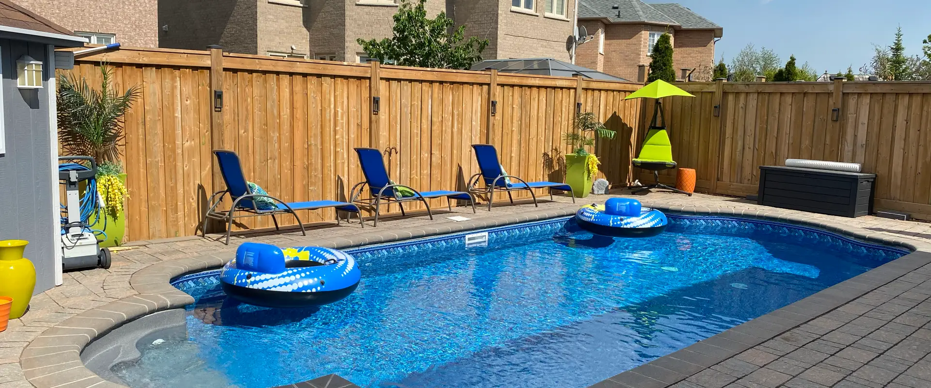 Marcos Backyard Swimming