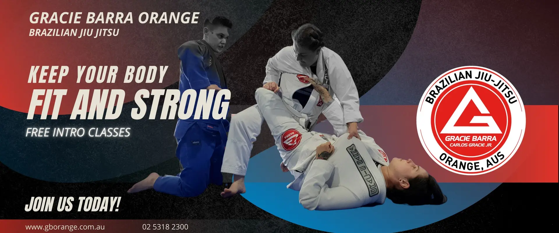 Gracie Barra Orange - Brazilian Jiu Jitsu