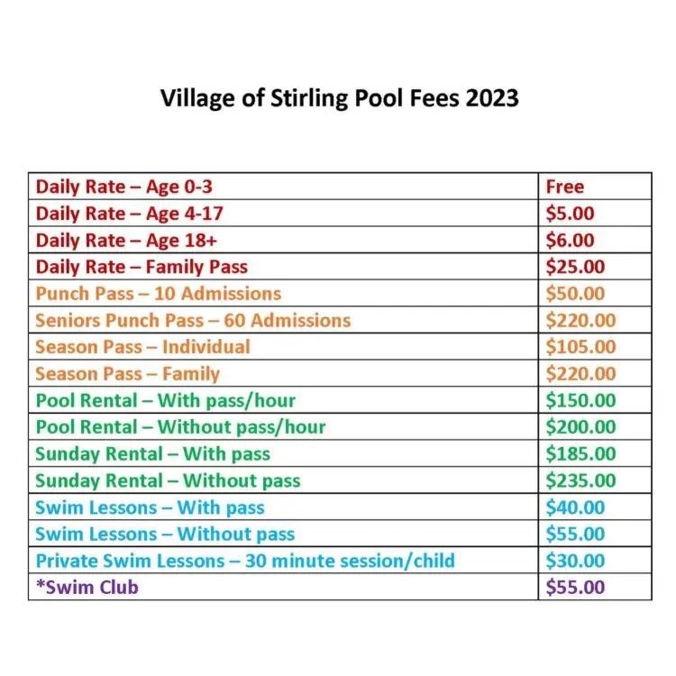 Stirling Pool