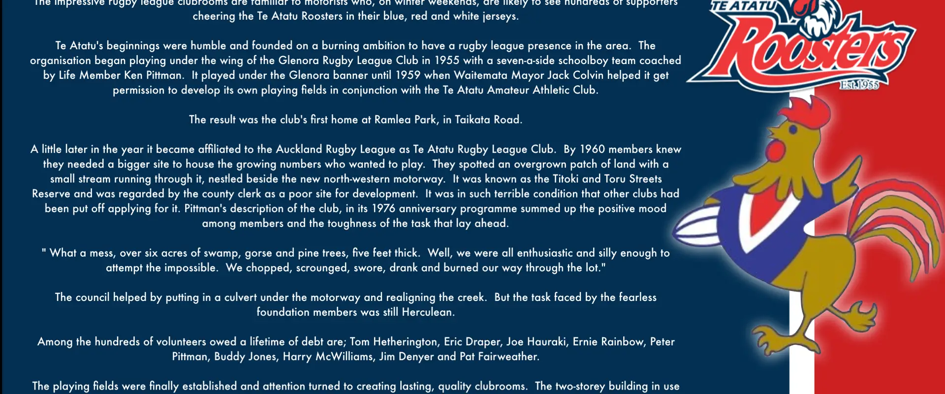 Te Atatu Roosters Rugby League Club