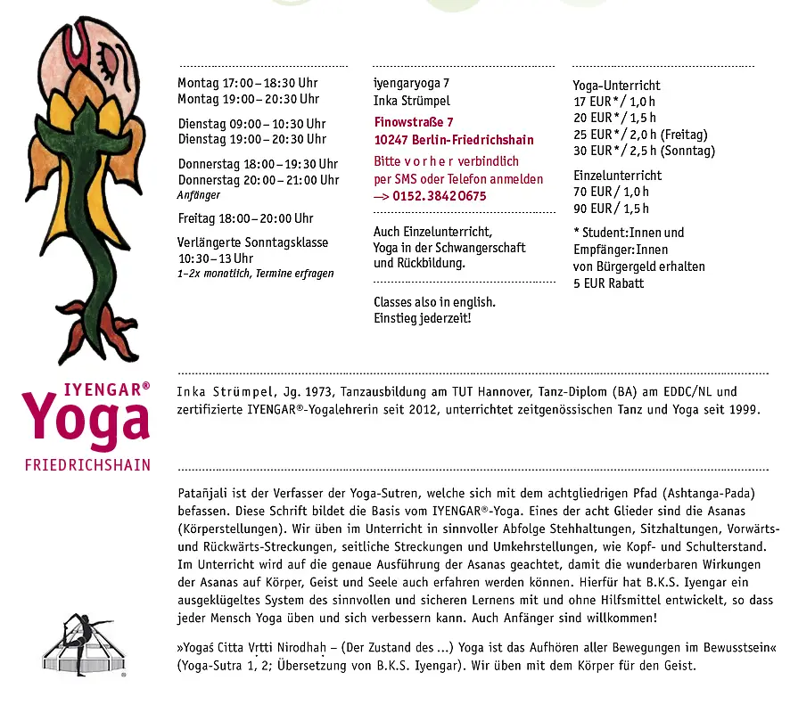 Iyengar Yoga 7 Friedrichshain