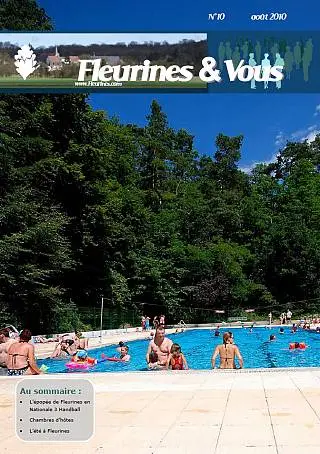 Swimming pool Fleurines