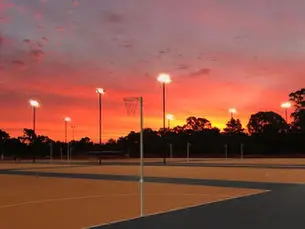 Netball courts
