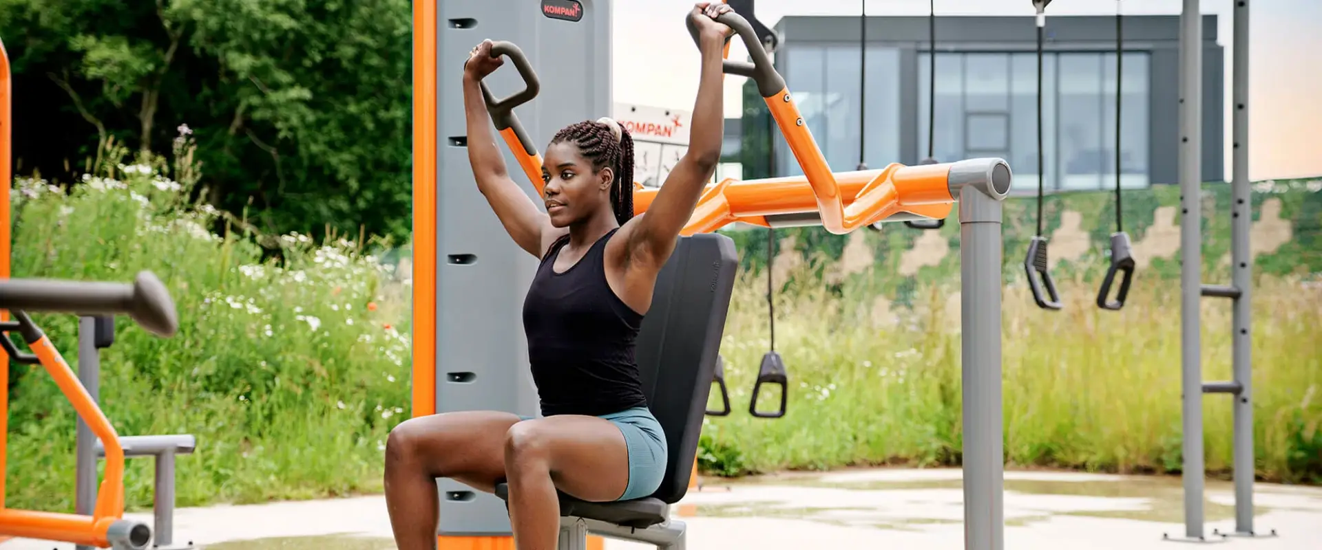 Calisthenics outdoors gym