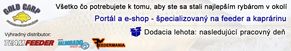 Gold Carp - Rybárske Potreby (Haldorado Shop)