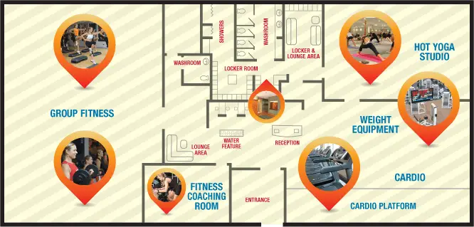 Shapes Fitness Vermillion