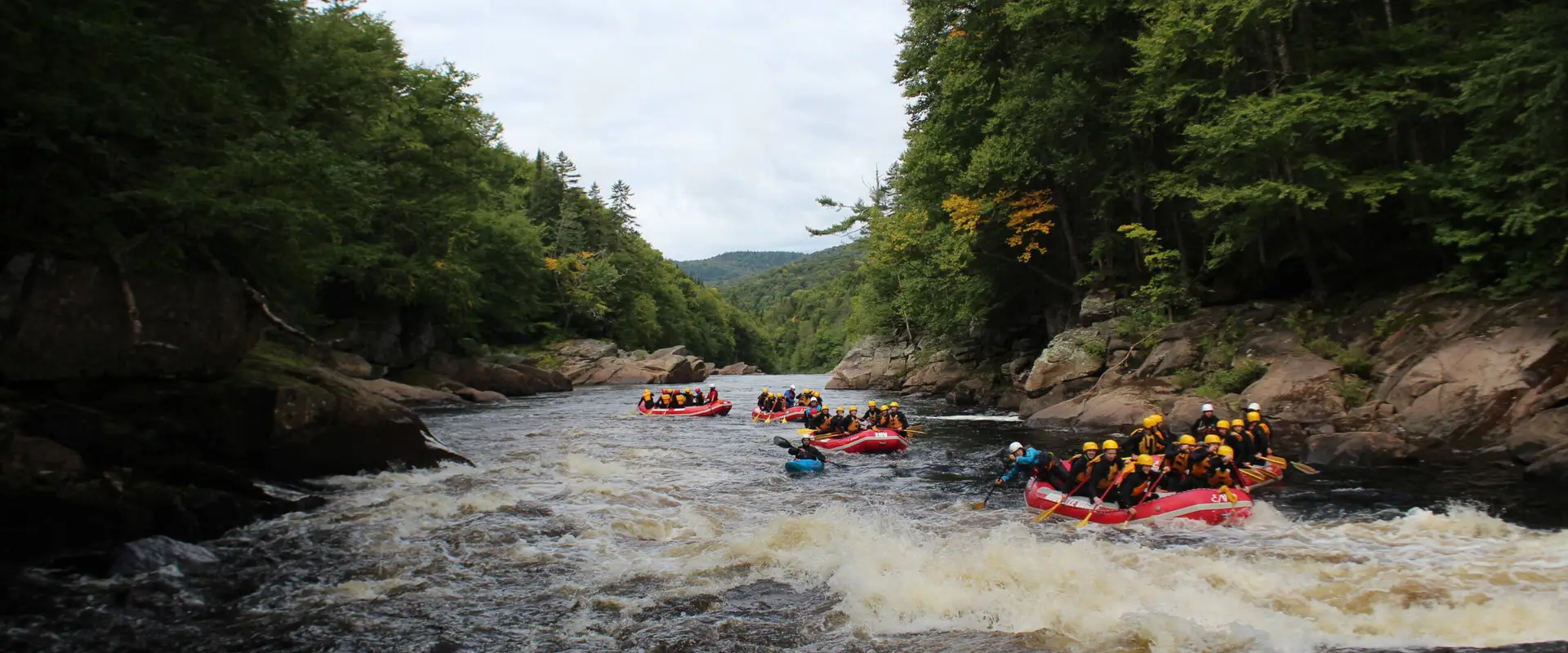 Expditions Nouvelle Vague Rafting J-Cartier