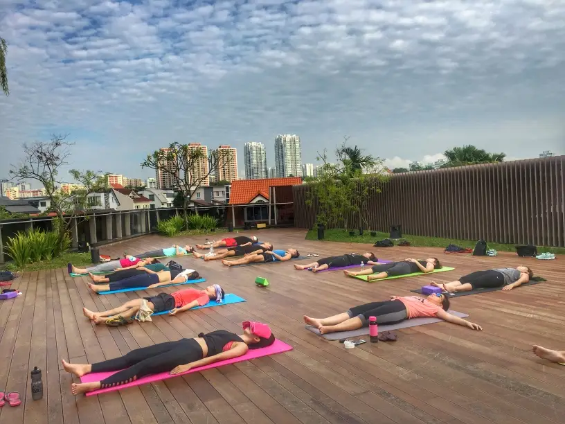 Rooftop Yoga at myVillage - Yoga with Aileen