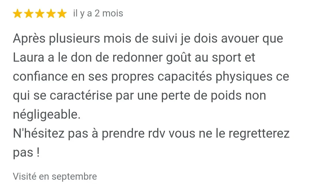 Laura Meneust - Activité physique adaptée