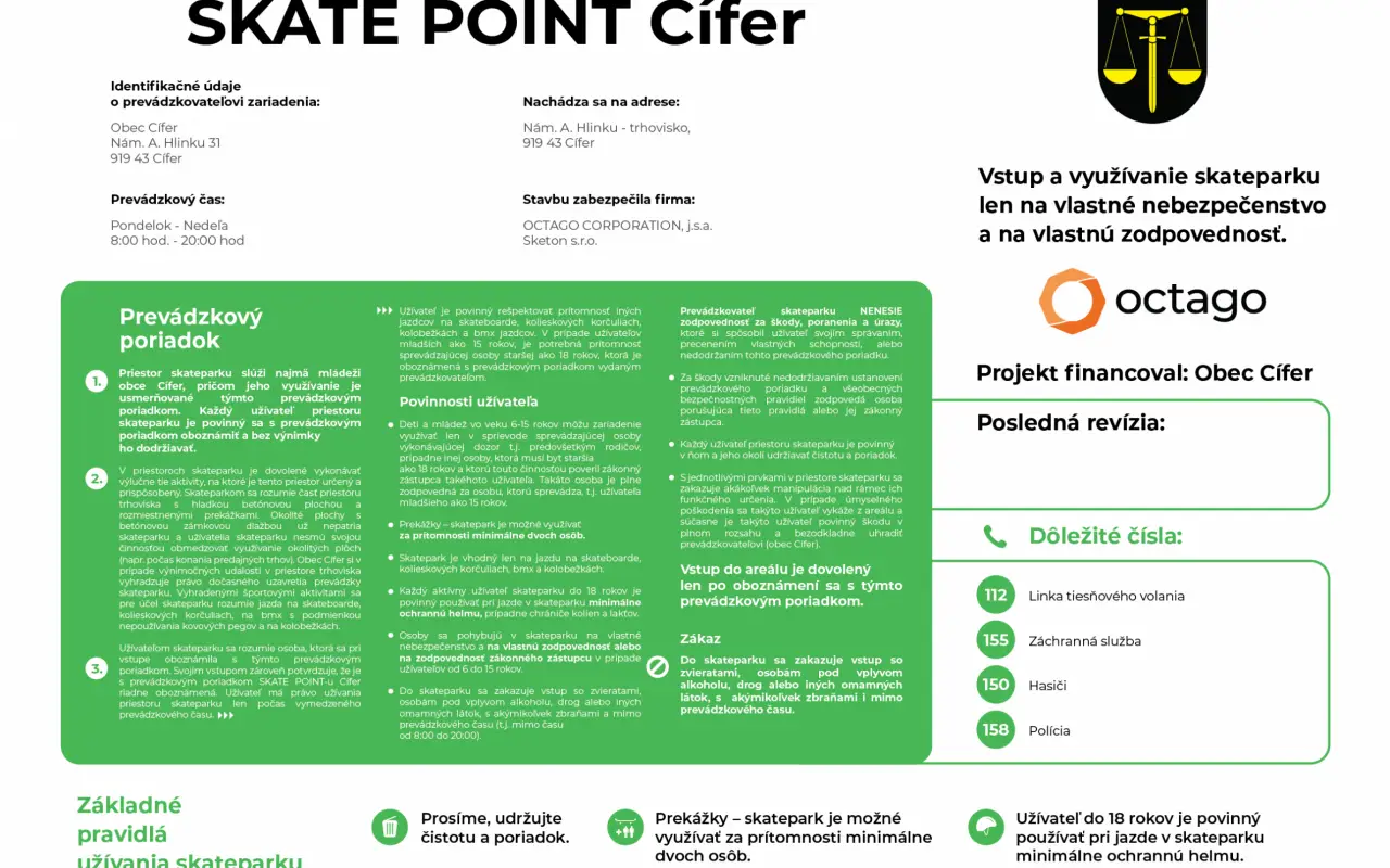SKATE POINT Cífer