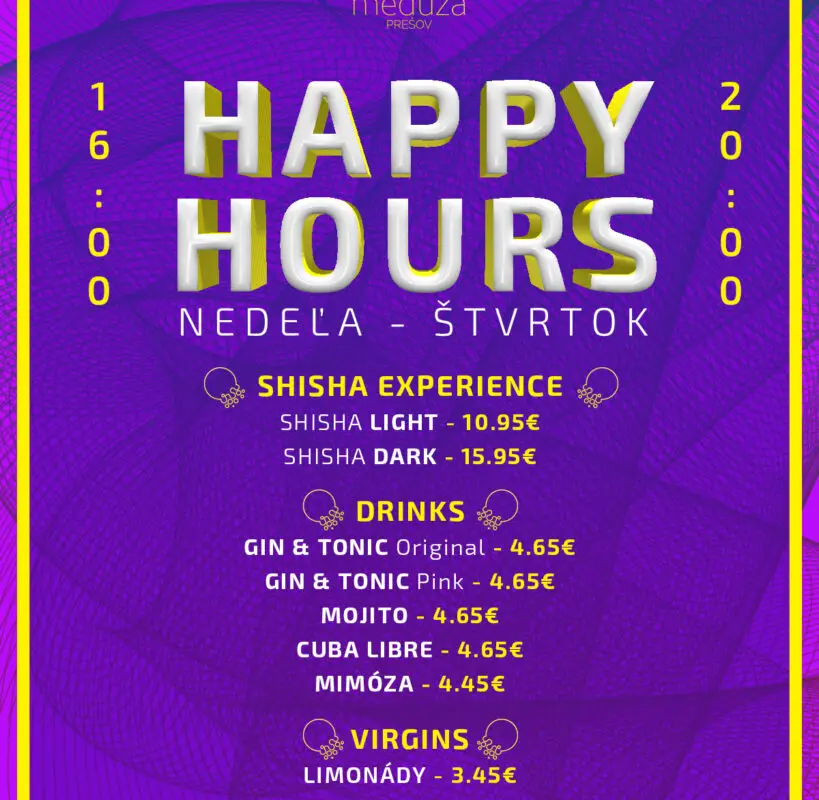 Meduza Prešov - Shisha Fun Bar & Disco Club