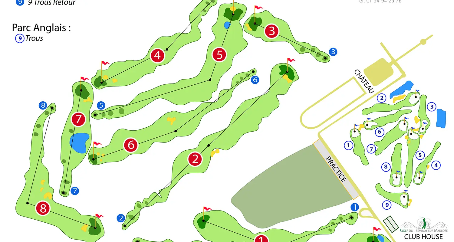 Golf du Tremblay on Mauldre