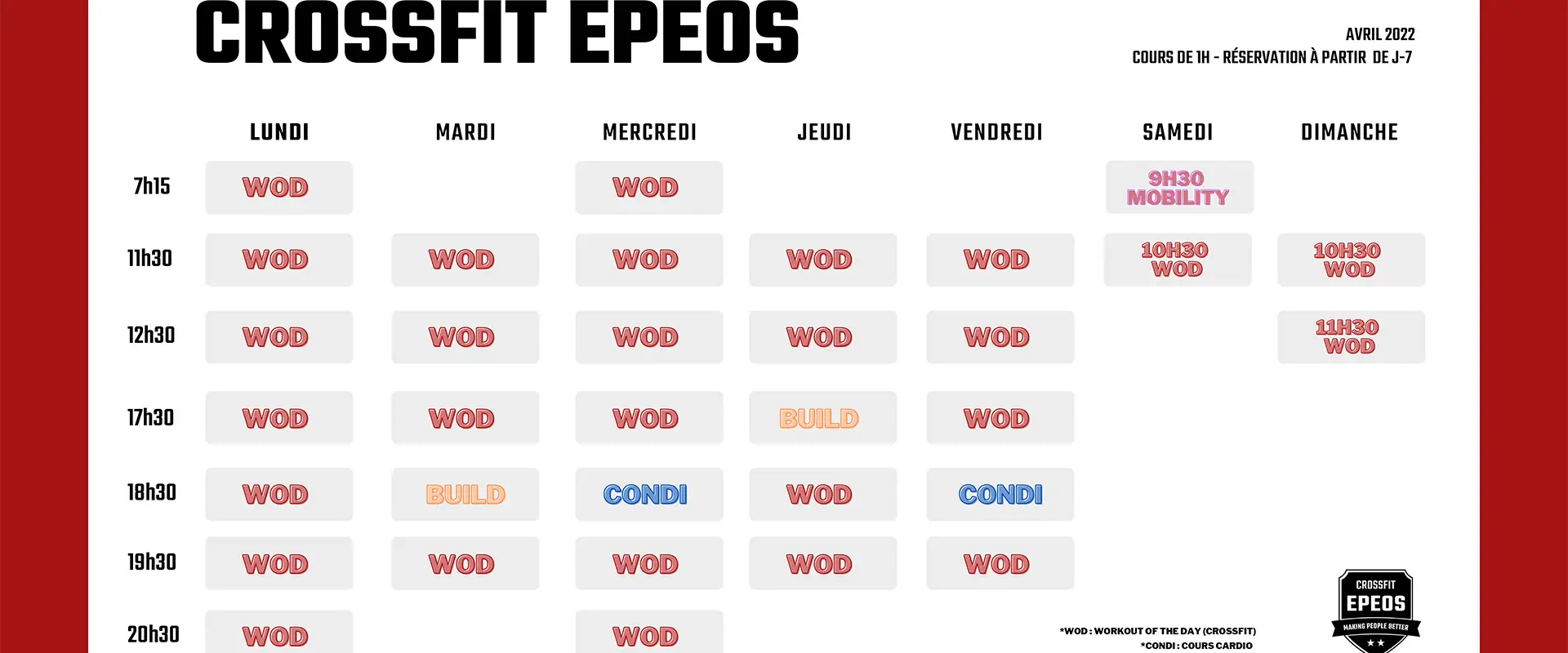 CrossFit EPEOS à VALENCIENNES