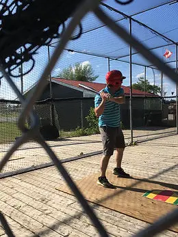 Mini Putt Batting Cage