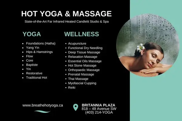 Breathe Hot Yoga & Massage (Britannia)