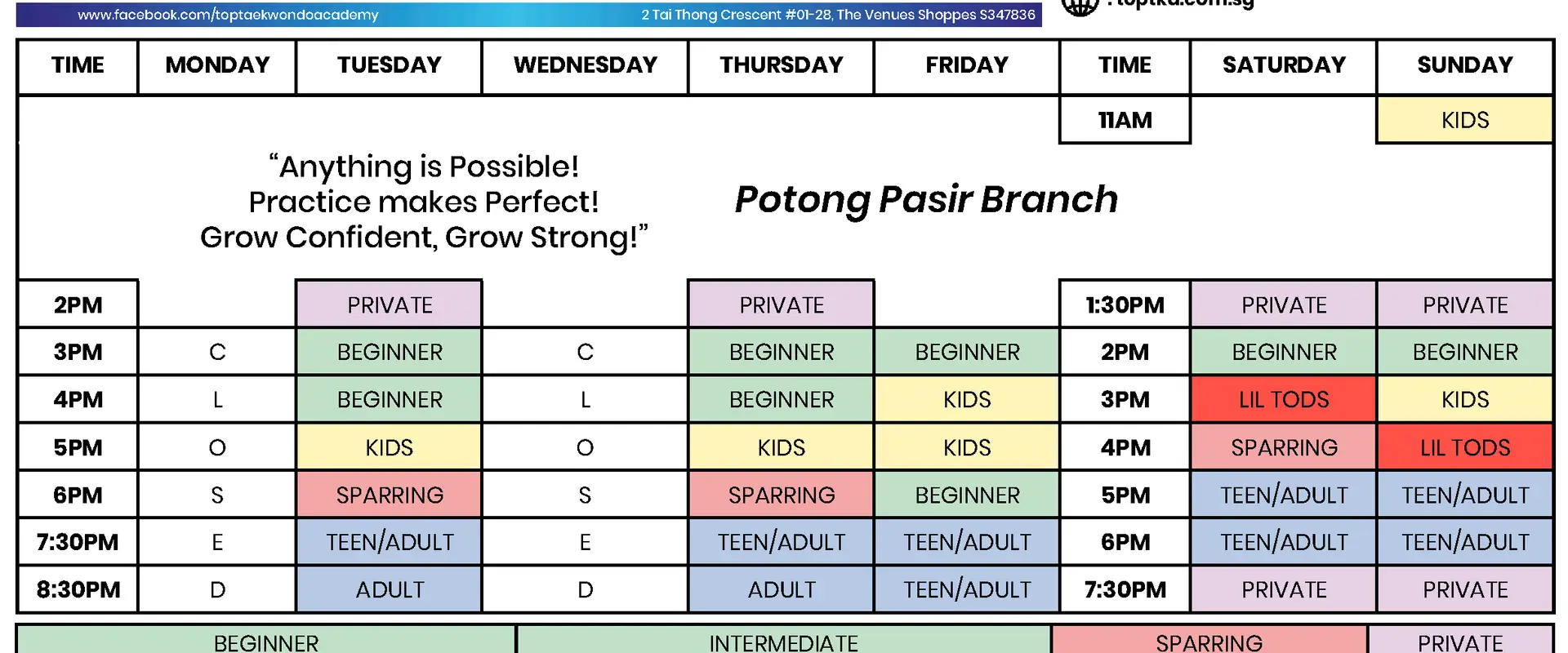 Top Taekwondo Academy(Serangoon)