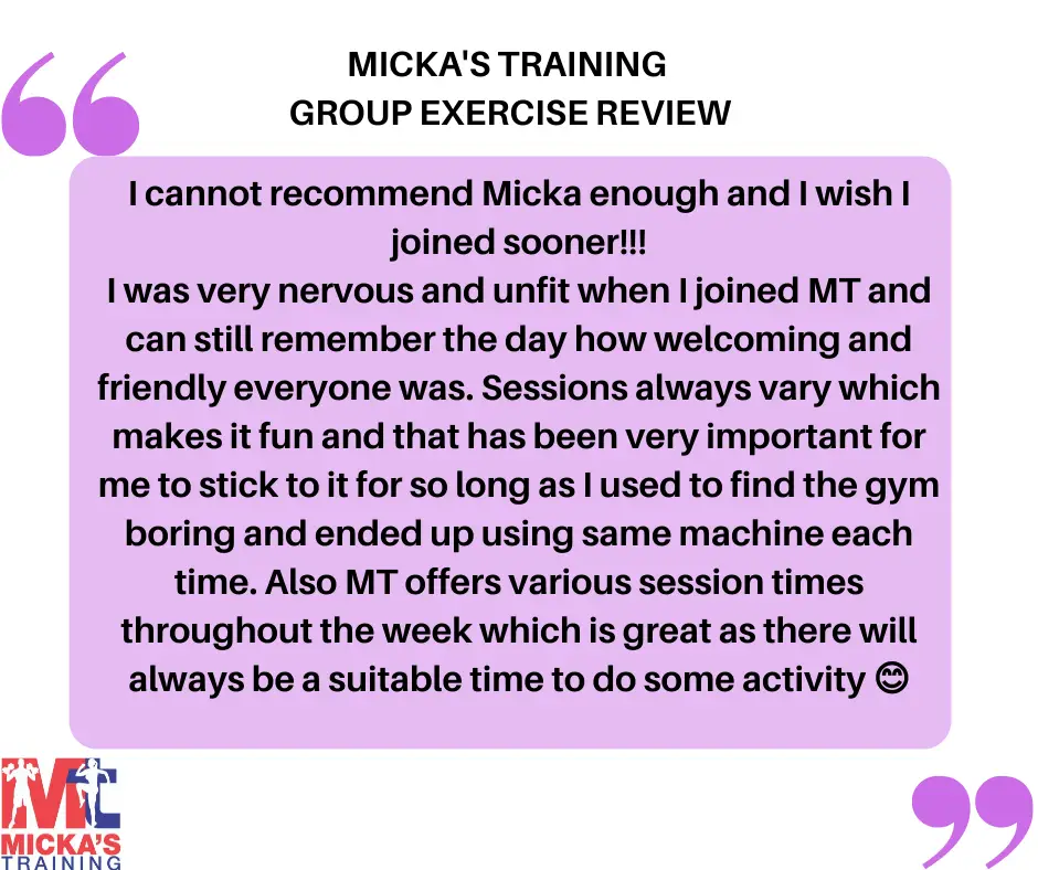 Micka's Training