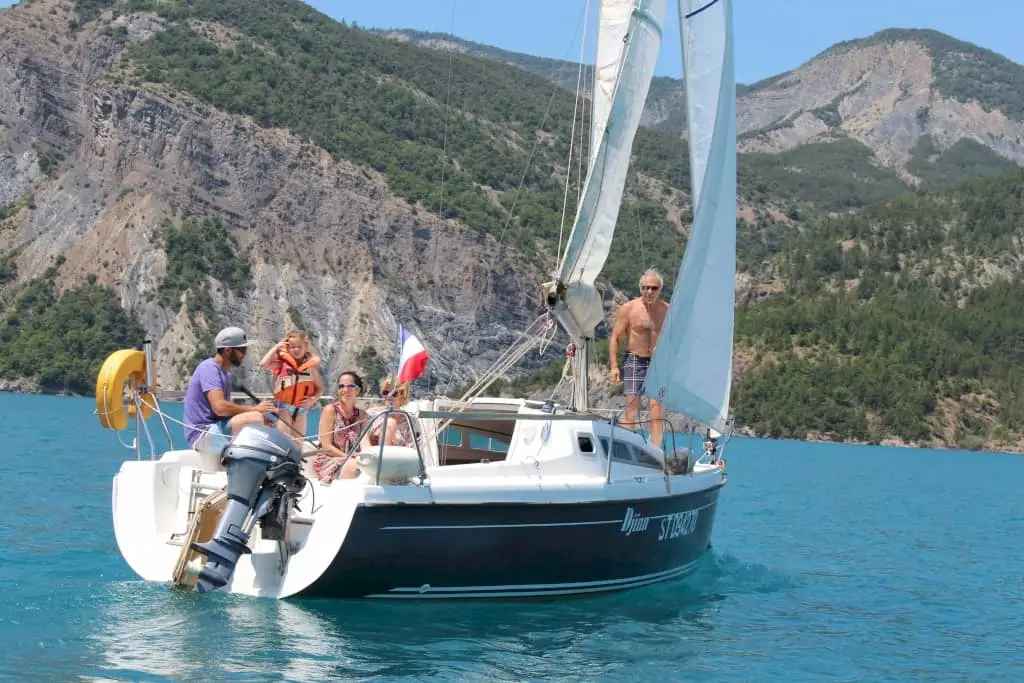 Voilier Serre-Ponçon