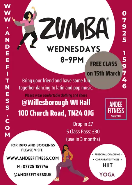 Zumba & Strong & Yoga with Andee