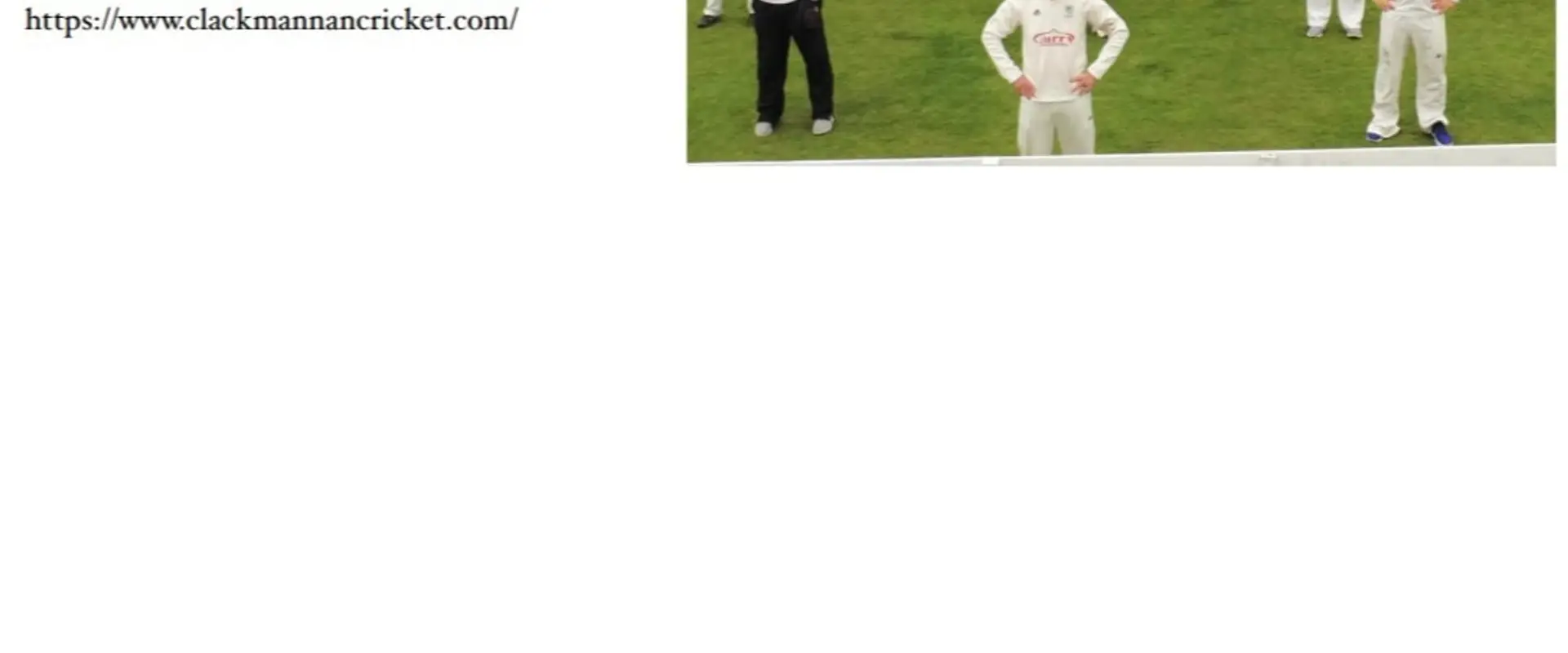 Clackmannan County Cricket Club