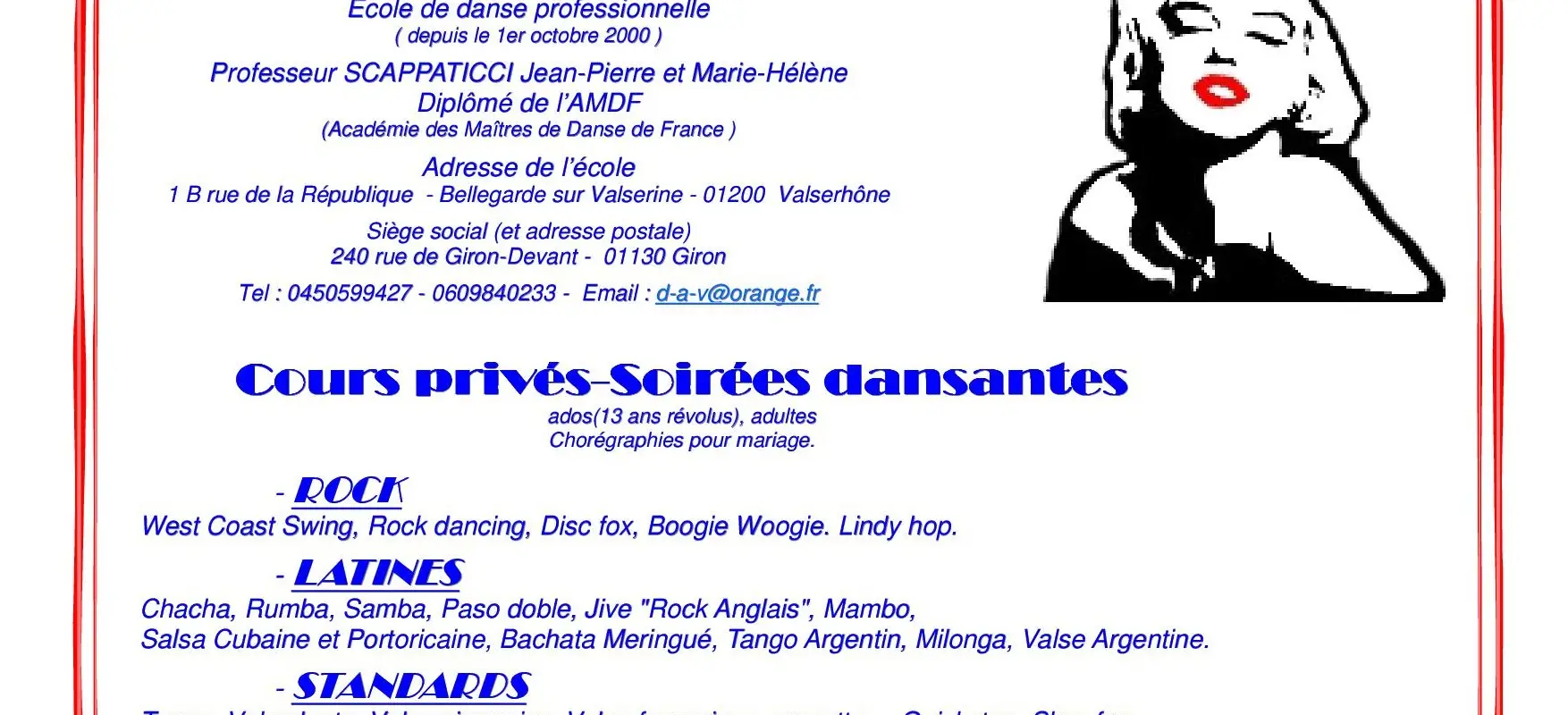 Dance Academy De La Valserine