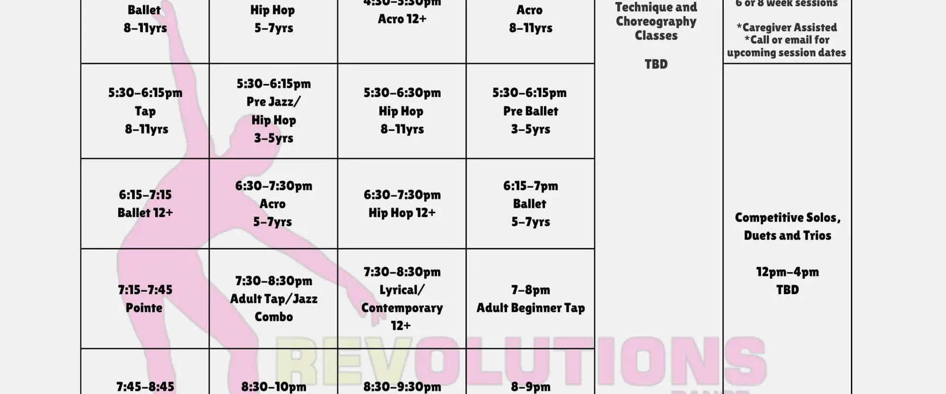 Revolutions Dance Studio