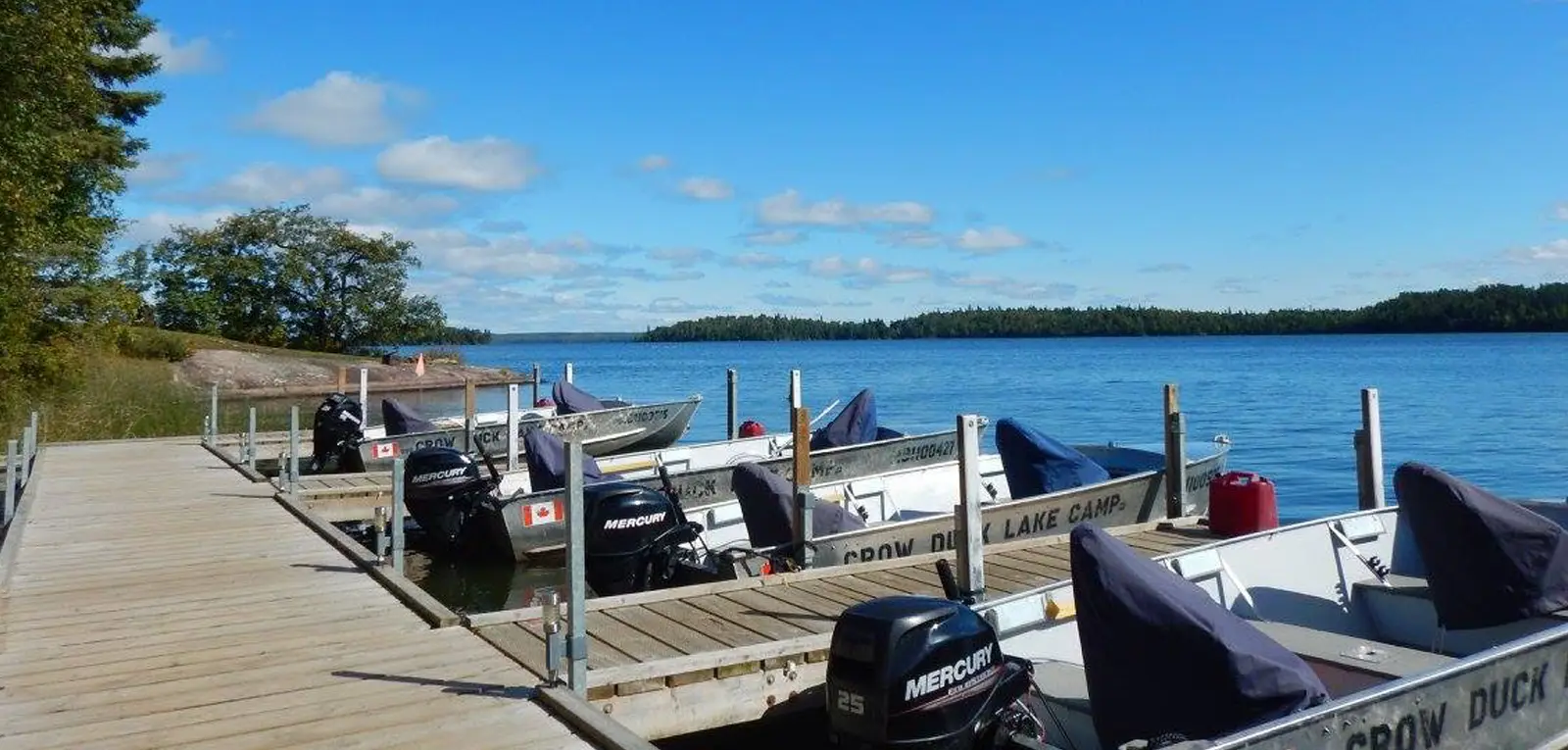 Crow Duck lake camp