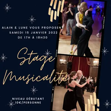 Alain Et Lune Tango, During Argentine Tango À Poitiers