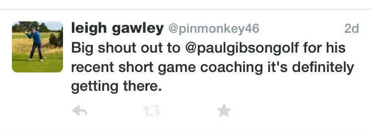 Paul Gibson Golf