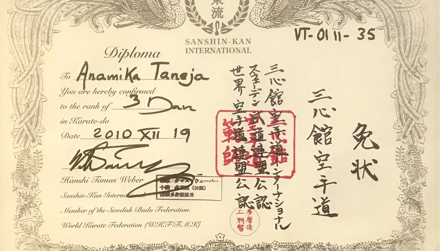 Sanshinkan Martial Arts