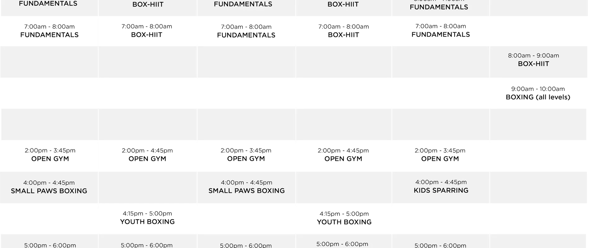 Newman Boxing