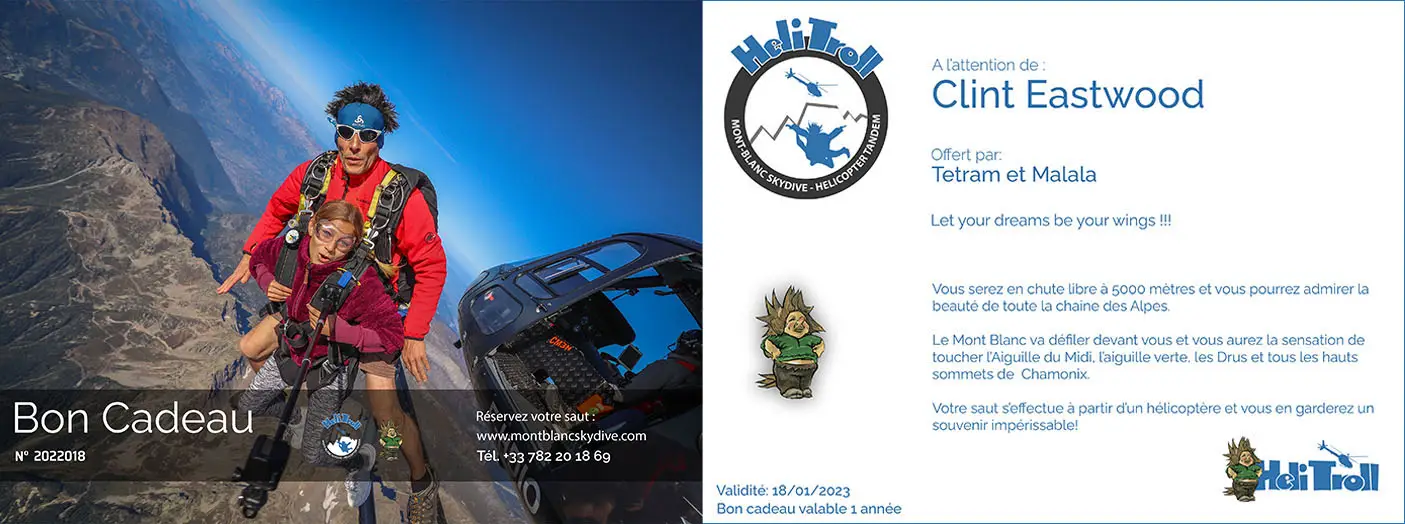 Mont Blanc Skydive