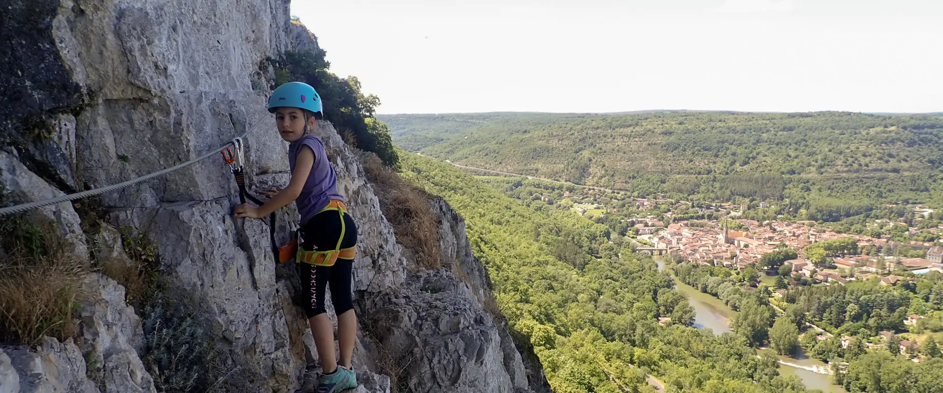 Via Ferrata St Antonin Roc d'Anglars