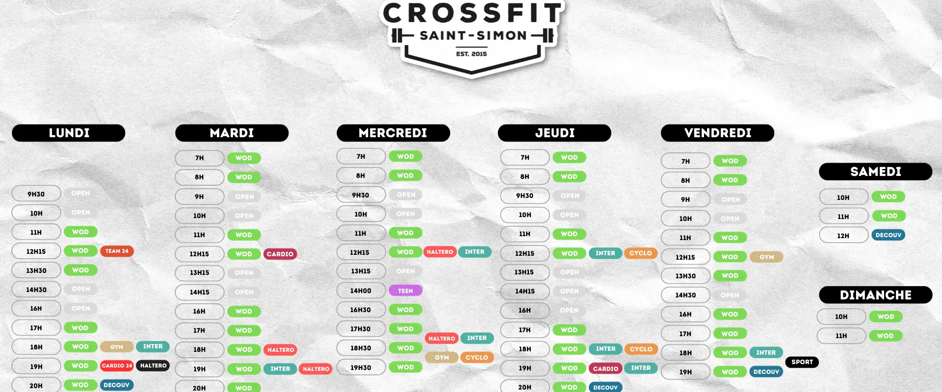 CrossFit Saint-Simon